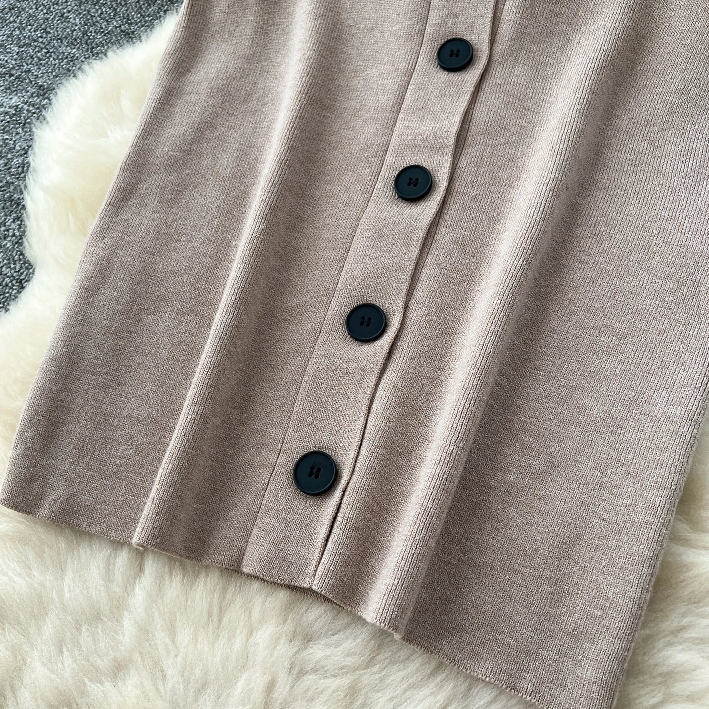 SINGREINY Autumn Knitted Warm Suits V Neck Buttons Vest+Full Sleeve Long Cardigans+Wide Legs Pants Women Solid Three Pieces Sets