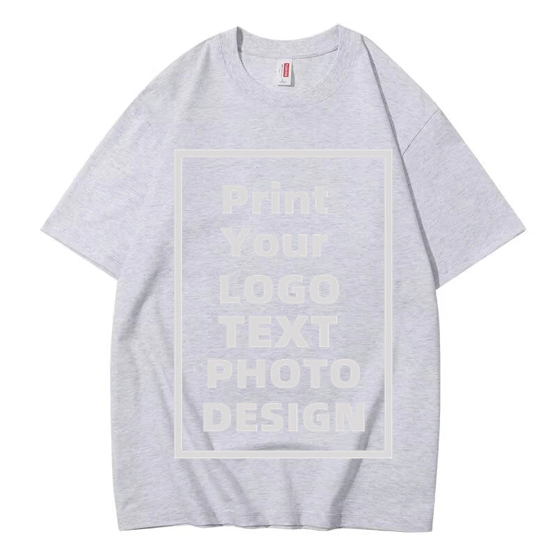 オーダーメイドのカスタムテキストネームTシャツ、独自のメッセージを追加 メンズコットンTシャツ、パーソナライズTシャツ、デザインをプリント メンズTシャツ トップス