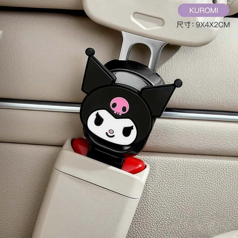 Sanrio Car Seat Belt Limiter Catch kuromi My melody Cartoon Cartoon Car Accessories Children Seat Belt Extension Fixer Wholesale