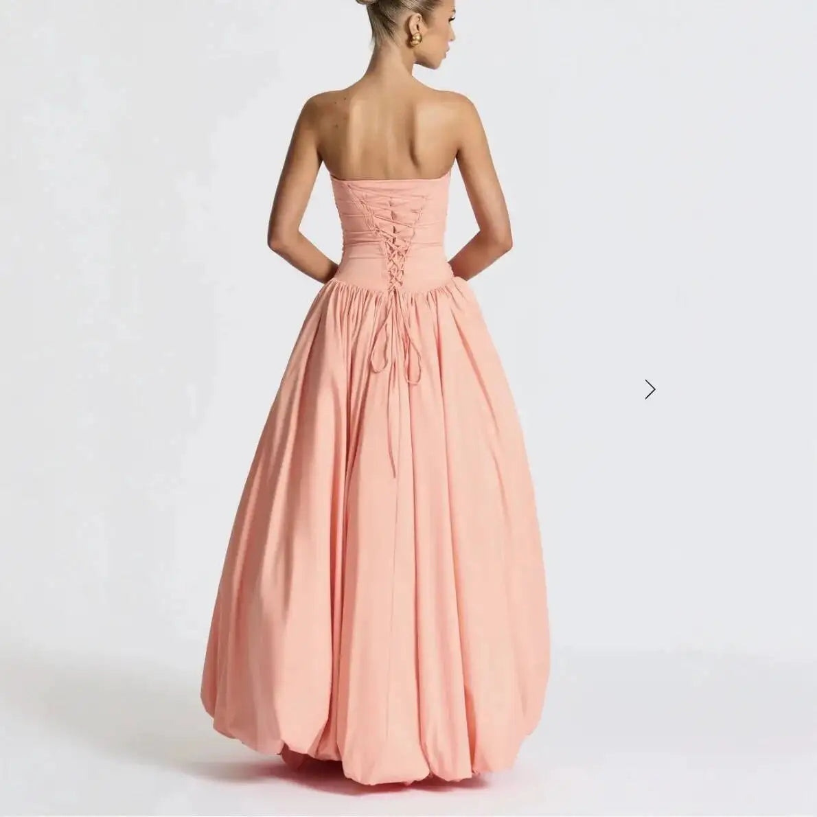 Giyu Sexy Evening Club Party Dresses Women 2025 Summer Bandage Lace Up Split Maxi Long Dress Elegant Strapless Backless Robe