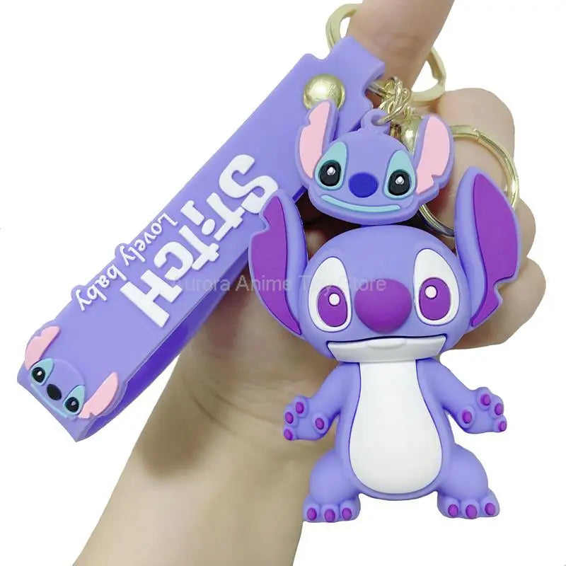 New Kawaii Anime Disney Keychain Toy Story Personalized Variety of Cartoon Doll Keyring Key Chain Car Pendant Kids Toys Gifts