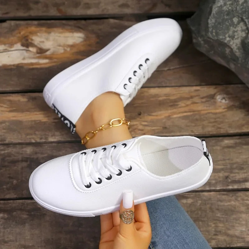 Women Sneakers 2025 Summer Fashion Breathable Shoes Woman Soft Sole Walking Sneakers Casual Women Sneaker White Sneakers Women