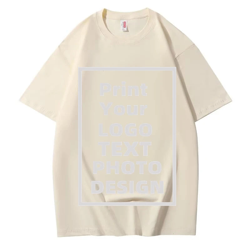 オーダーメイドのカスタムテキストネームTシャツ、独自のメッセージを追加 メンズコットンTシャツ、パーソナライズTシャツ、デザインをプリント メンズTシャツ トップス