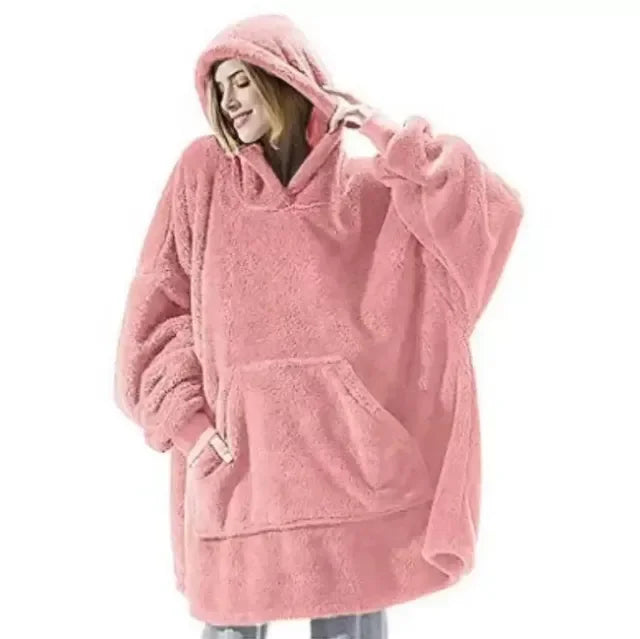 Blanket With Sleeves Pullover Oversize Women Hoody Sweatshirts Oversized Hoodies Sweatshirt Women Winter Hoodies Fleece Giant