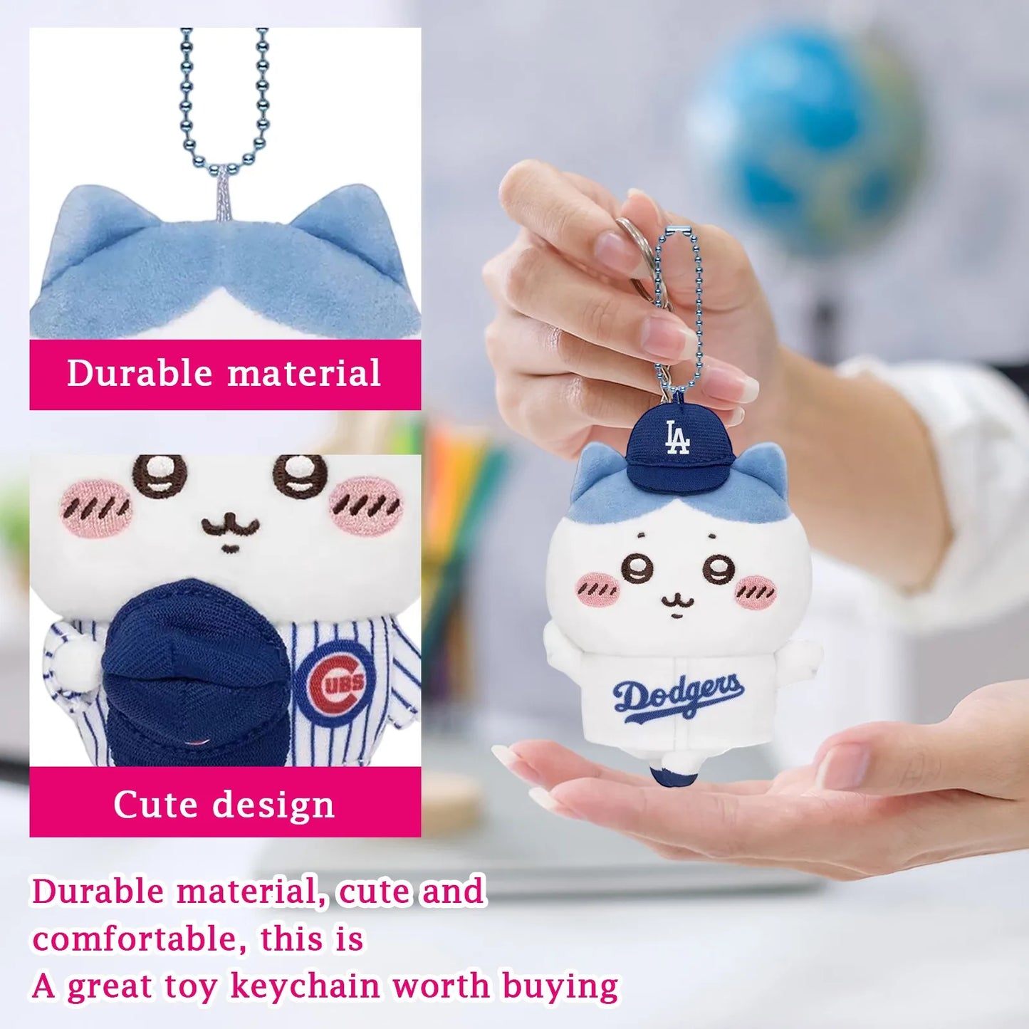 漫画かわいい人形ぬいぐるみキーチェーン小さなペンダント、キーチェーンキーチェーンリングキーチェーンキットキーチェーン女性キーホルダーキーチェーン