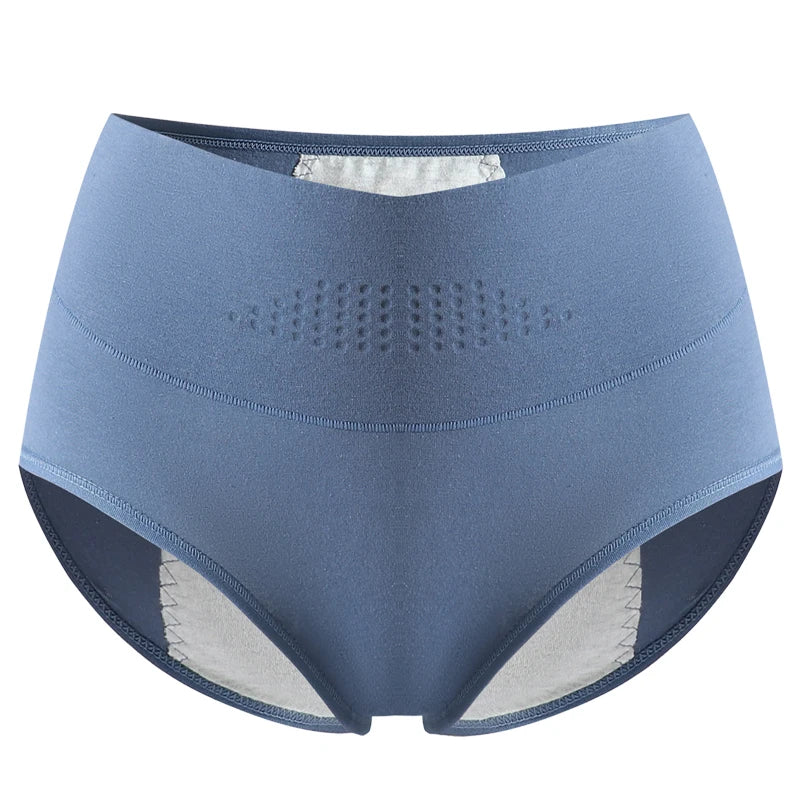 High Waist Leak Proof Menstrual Women's Panties Widen Period Pants Physiological Underwear Cotton Plus Size L-4XL Female Briefs
