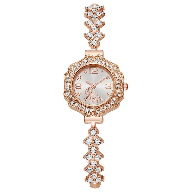 Luxury Women's Watches Elegant Luxury Gold Watch for Women Quartz Waterproof Wristwatches Ladies Relojes Para Mujer