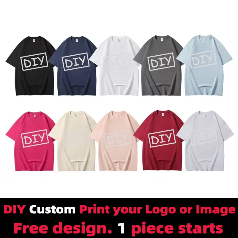 オーダーメイドのカスタムテキストネームTシャツ、独自のメッセージを追加 メンズコットンTシャツ、パーソナライズTシャツ、デザインをプリント メンズTシャツ トップス