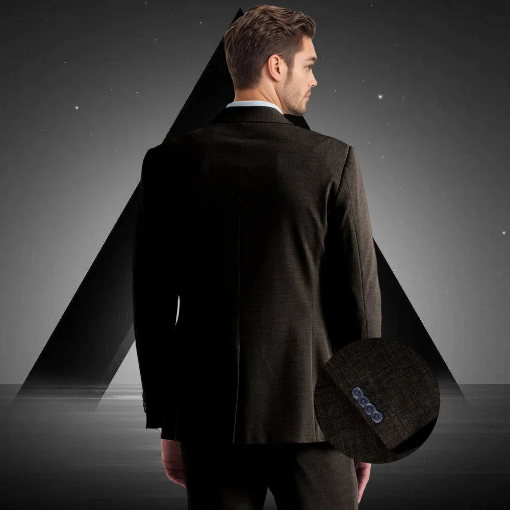 Linen Customized suit men's 2 piece suit Suit jacket Suit Pants business casual Blazer man top man clothes