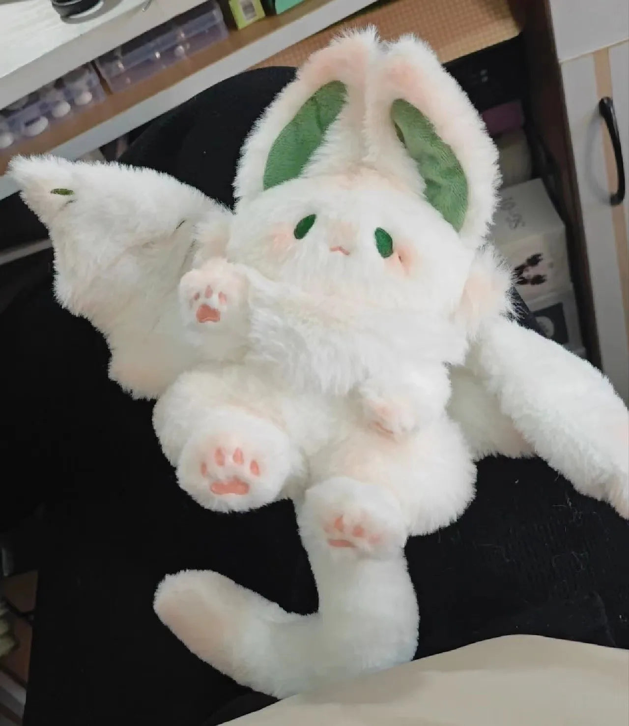 コウモリのぬいぐるみマンタかわいいウサギの人形かわいい動物クリエイティブぬいぐるみ漫画ぬいぐるみ柔らかい子供のおもちゃ女の子の誕生日プレゼント