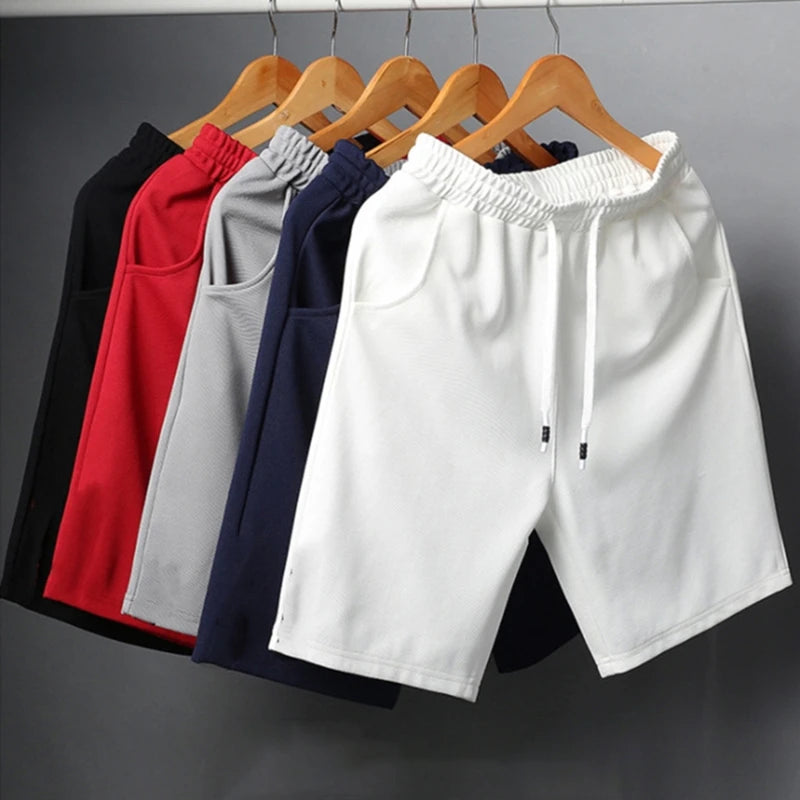 Summer Breathable Men Mesh Shorts Gym Bodybuilding Casual Loose Shorts Joggers Outdoor Fitness Beach Short Pants Sweatpant L-4XL