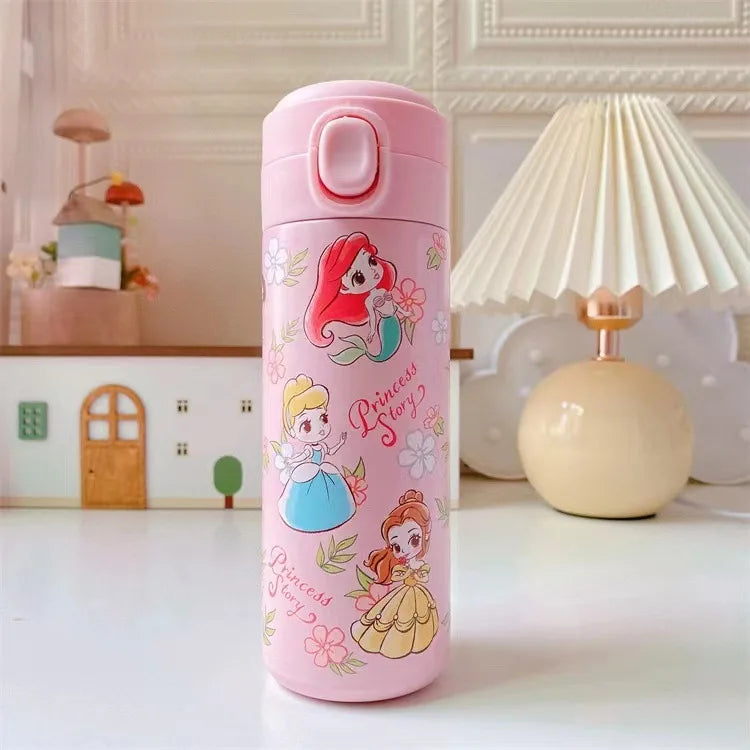 Sanrio 304 Stainless Steel Vacuum Cup Kawaii Anime Thermos Cute Cartoon Mymelody Kuromi Cinnamoroll Bomb Lid Straight Drink Cup