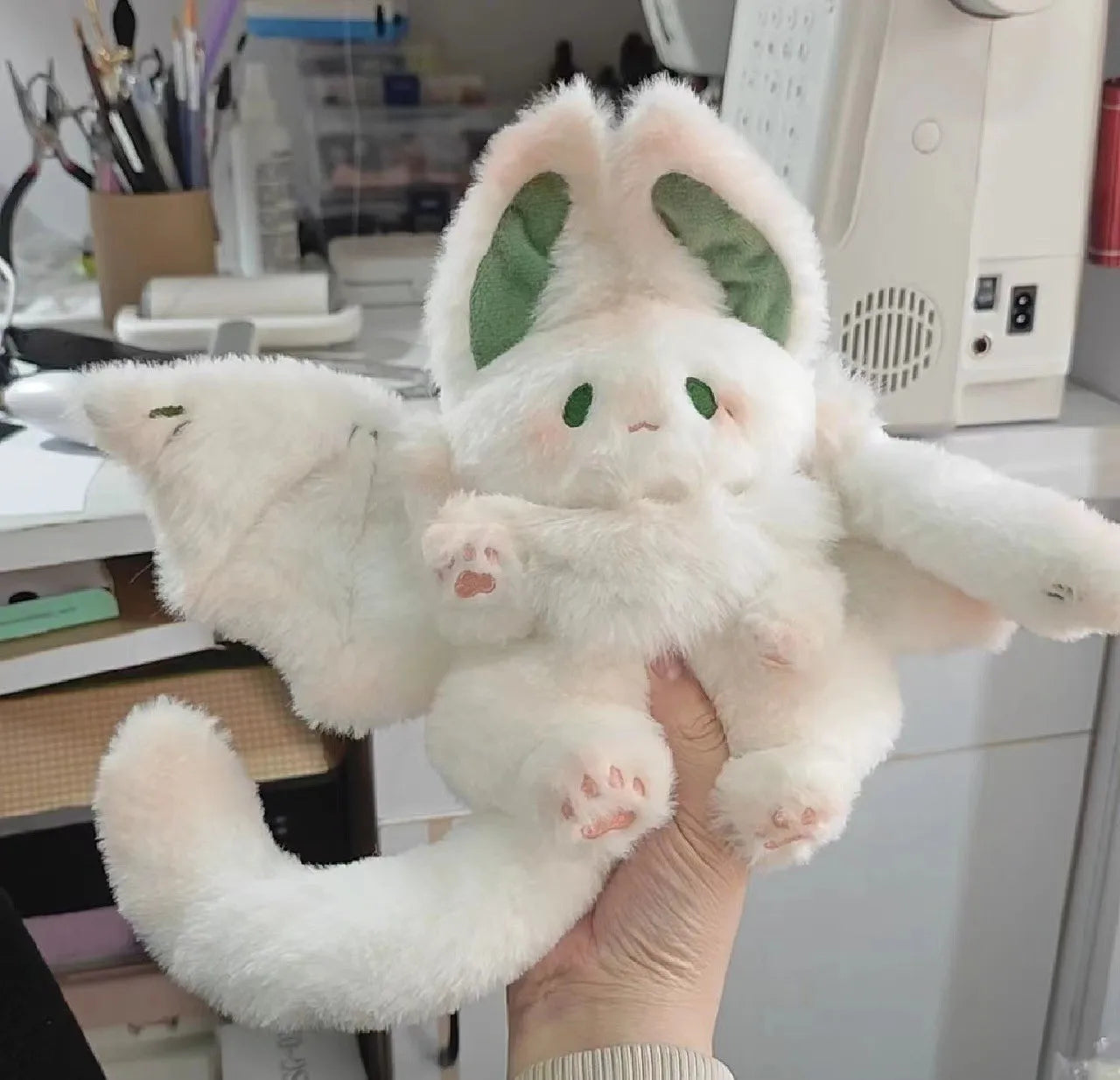 コウモリのぬいぐるみマンタかわいいウサギの人形かわいい動物クリエイティブぬいぐるみ漫画ぬいぐるみ柔らかい子供のおもちゃ女の子の誕生日プレゼント