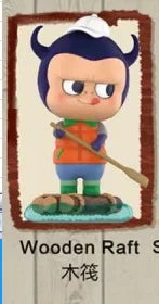Pop Mart Labubu Elf Wilderness Travel Series Camping Confirmed Guess Bag Caja Ciega Toy Cartoon Animals for Girls Gift