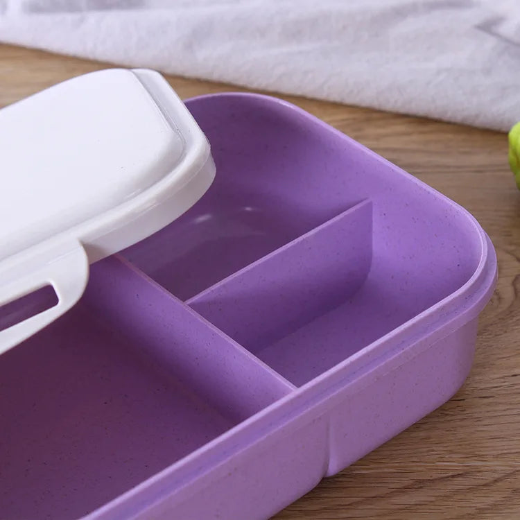 Kuromi 26 Letters Lunch Box Kawaii Girl Portable Bento Rice Boxs Student Hermetic Food Crisper Single Layer Capacity Kids Gift