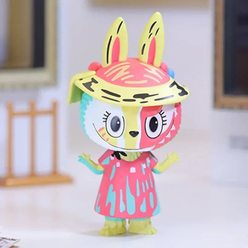 Pop Mart Labubu Spirit Art Series Blind Box Guess Bag Mystery Box Toys Doll Cute Anime Figure Desktop Ornaments Gift Collection
