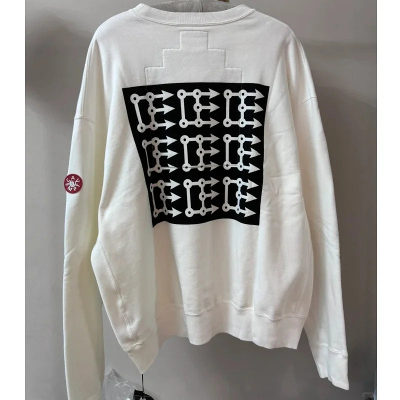 Batik Embroidery Black CAV EMPT Hoodies High Quality CE Retro Pullover Couple Cavempt Hoodie Sweatshirts for Men Women Hooded