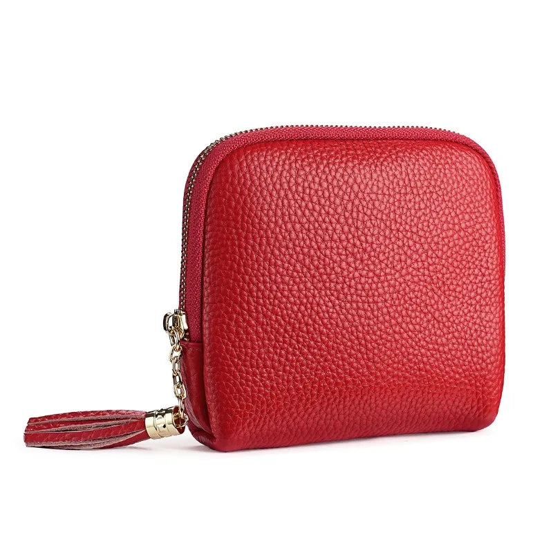 Luxury Jewelry Organizer Bag for Women Genuine Leather Earring Pouch Ring Storage Bag Travel Jewelry Case for Necklace Pendant