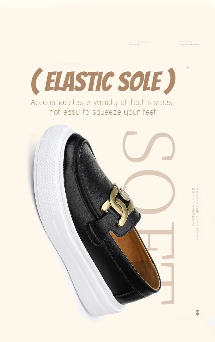 Black Loafers Shoes For Men Luxury Slip-on Shoes Men Unisex Breathable Casual Leather Shoes Man Driving Shoes Zapatos Hombre