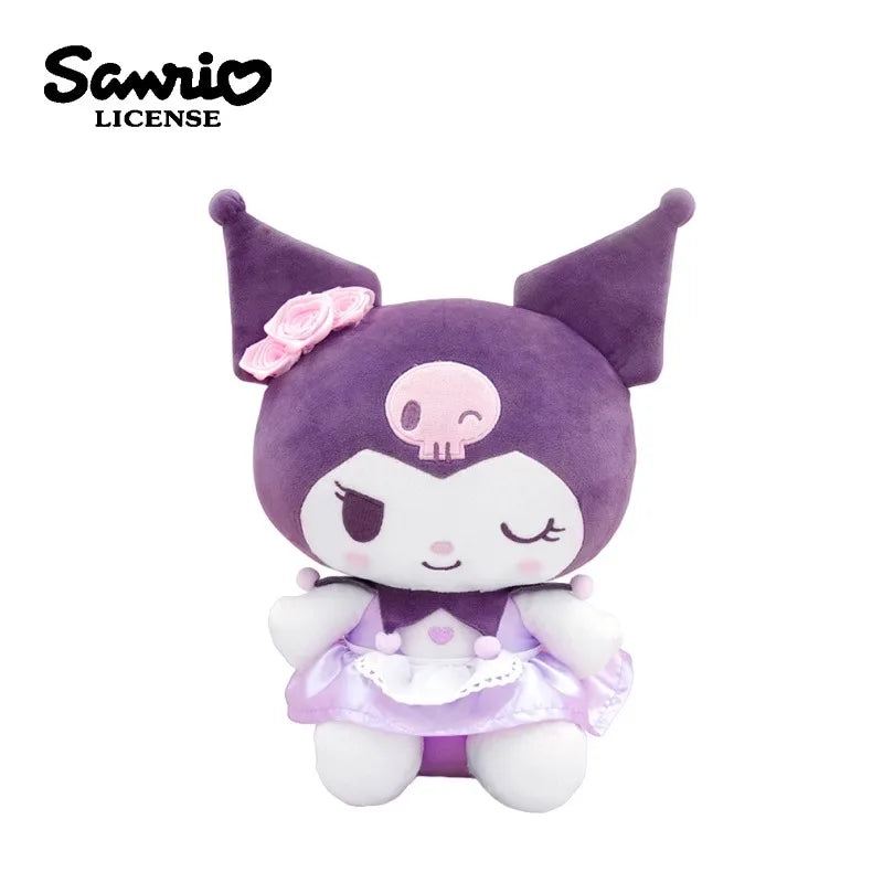 Sanrio Hello Kitty Kuromi Melody Cinnamoroll Stuffed Toys Plushier Soft Throw Pillow Plush Dolls Birthday Gift For Girl Friend