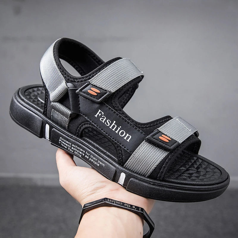 Men Sandals Summer Leisure Holiday Sandals Men Shoes New Comfortable Outdoor Sneakers Male Retro Casual Beach Sandals