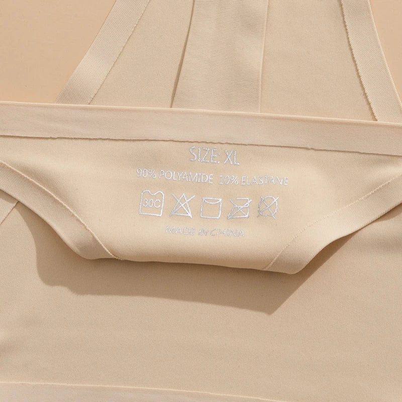 Women's Sexy Lightweight Ice Silk Seamless Knit Thong with Thin Straps - No Show Panty Underwear Lingerie Intimate Apparel