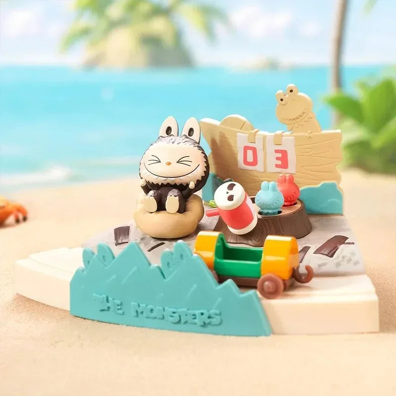 POPMART LABUBU THE MONSTERS Play Games Together Series Scene Blind Box Guess Bag Mystery Box Toys Doll Anime Figure Ornaments