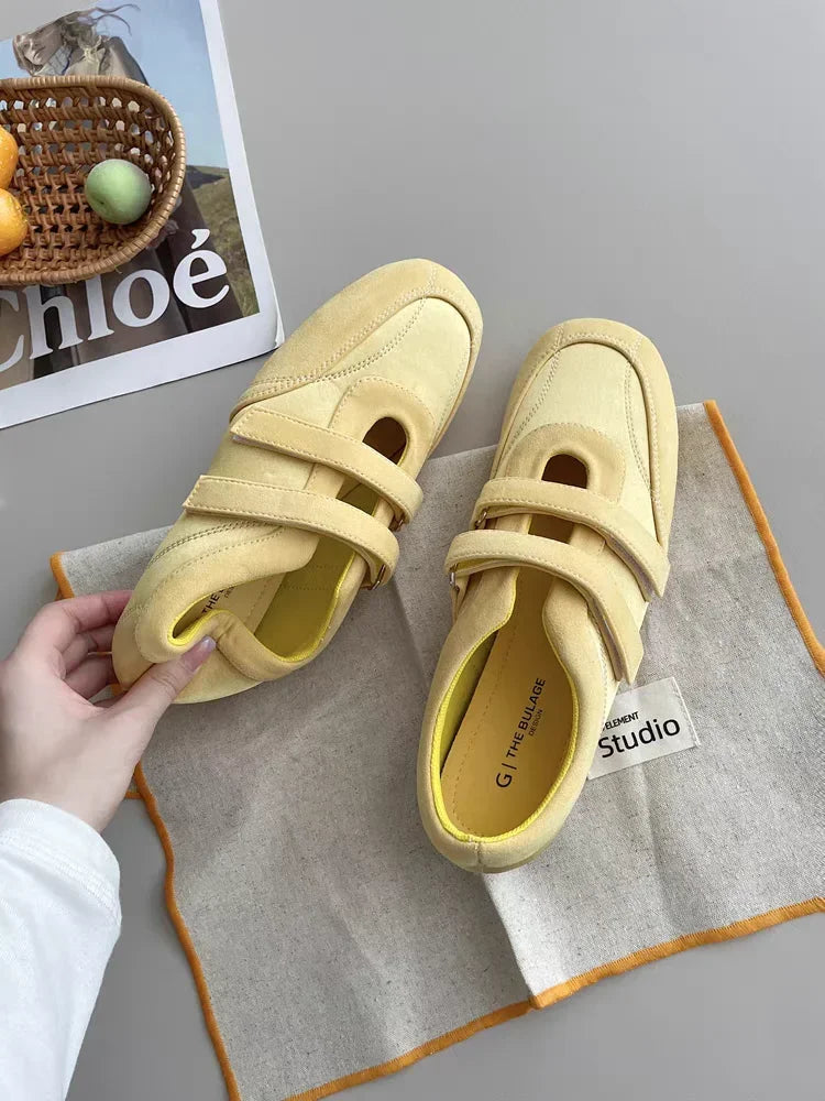 Flats Women's Sports Shoes Fashion Sneakers Casual Shallow Loafers Shoes 2025 Summer Walking Ballet Trend Zapatillas De Mujer