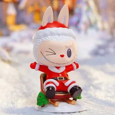 POP MART Labubu The Monsters Let's Christmas Series Mystery Box Guess Bag Toys Doll Cute Anime Figure Desktop Ornaments