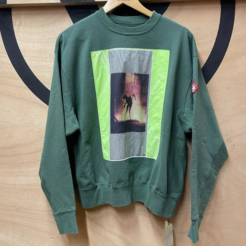 Batik Embroidery Black CAV EMPT Hoodies High Quality CE Retro Pullover Couple Cavempt Hoodie Sweatshirts for Men Women Hooded