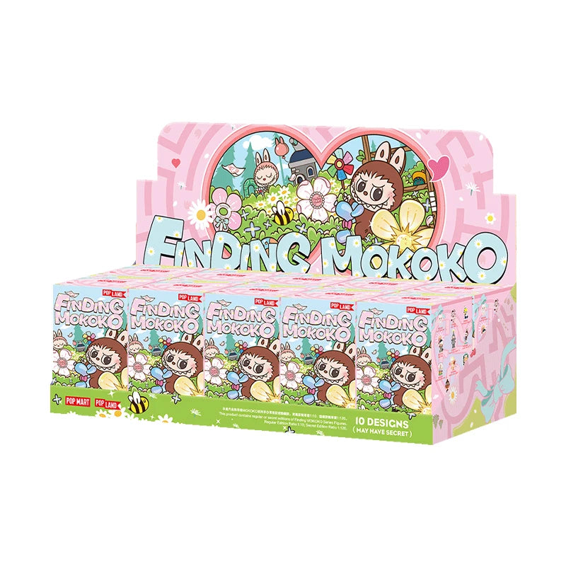 【Livestream】POP MART Finding MOKOKO Series Figures 1PC/10PCS POPMART LABUBU Blind Box