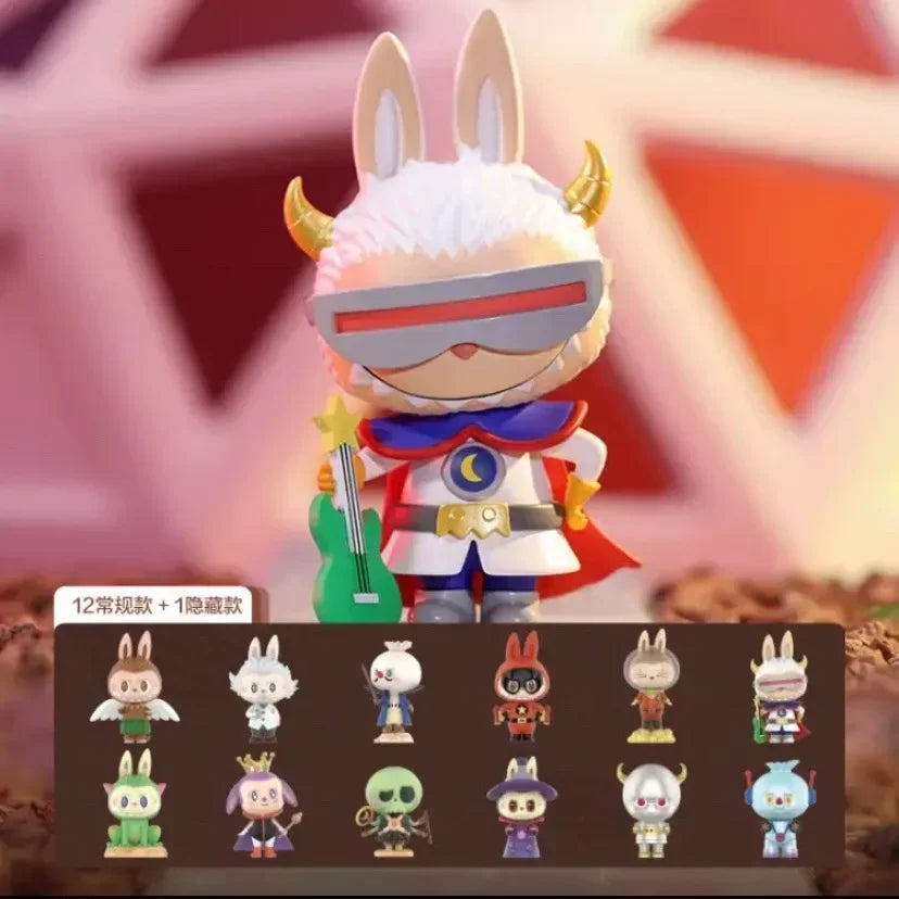POP MART Labubu Elf Universe Adventure Series Blind Box Toys Guess Bag Mystery Box Mistery Caixa Action Figure Surpresa Model