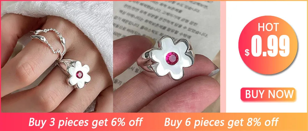 XIYANIKE Silver Color Irregular Hollow Opening Rings for Women Couple Fashion Simple Geometric Party Jewelry Gifts