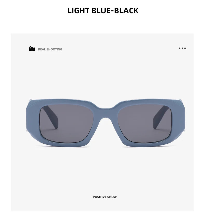 2024 New Sunglasses for Men Women Trendy Sun Glasses Goggle Man Brand Designer Square Glasses Shades Female Eyewear Oculos