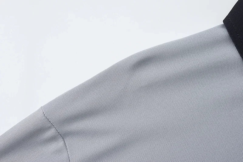 ストライプ柄ポロシャツ メンズ プラスサイズ 1XL-7XL 110-175kg 半袖ポロTシャツ ゆったりポロシャツ オーバーサイズトップス 大きいサイズ メンズ服