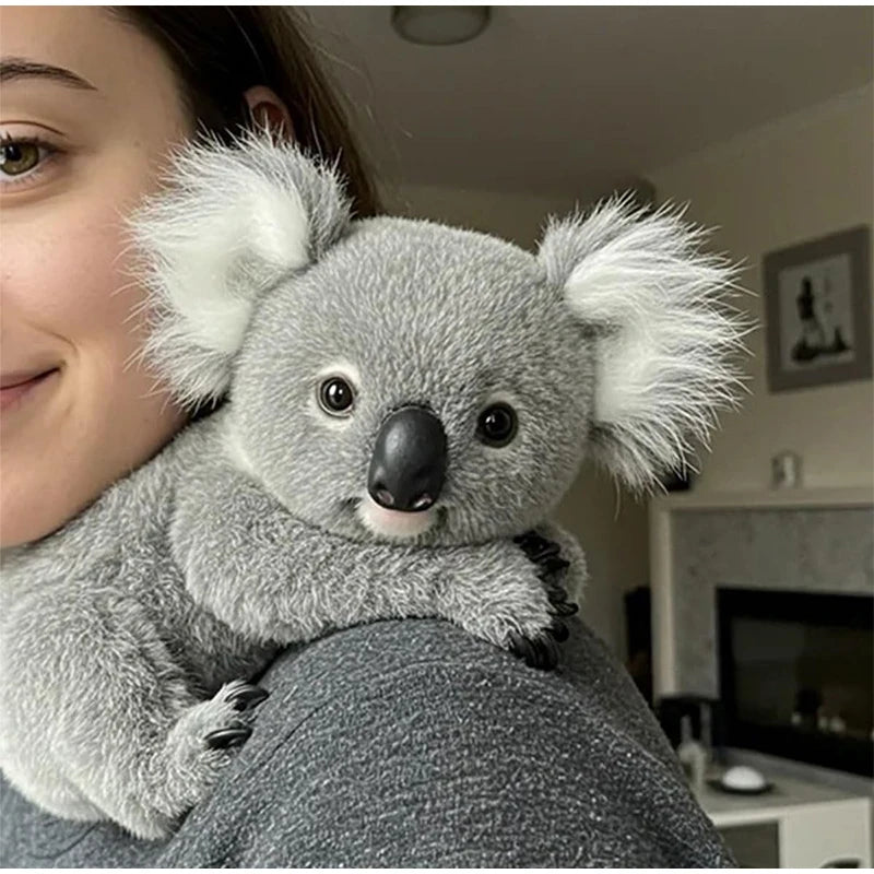 Simulated Giant Panda Plush Toy Pillow Realistic Koala Plush Toy Sleeps Emotionally Soothing Cute Doll Wedding Birthday Gift