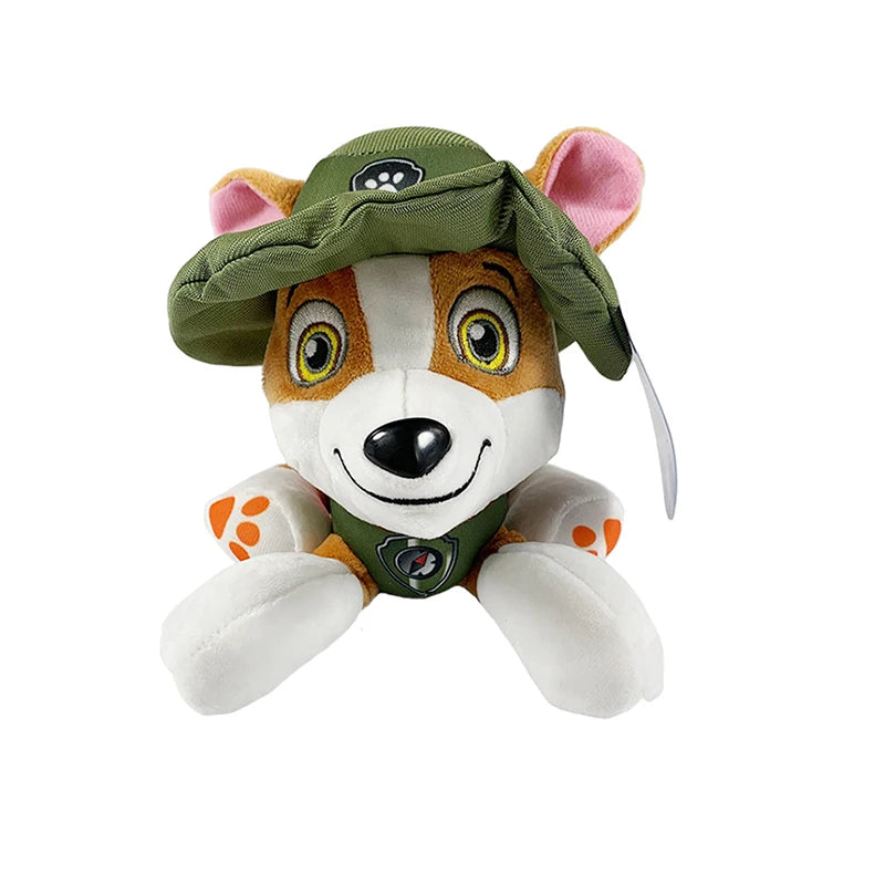 Paw Patrol Plush Toy Action Figure Ryder Marshal Zuma Everest Cartoon Model Two postures Plush Toy Children's Birthday Party Gif
