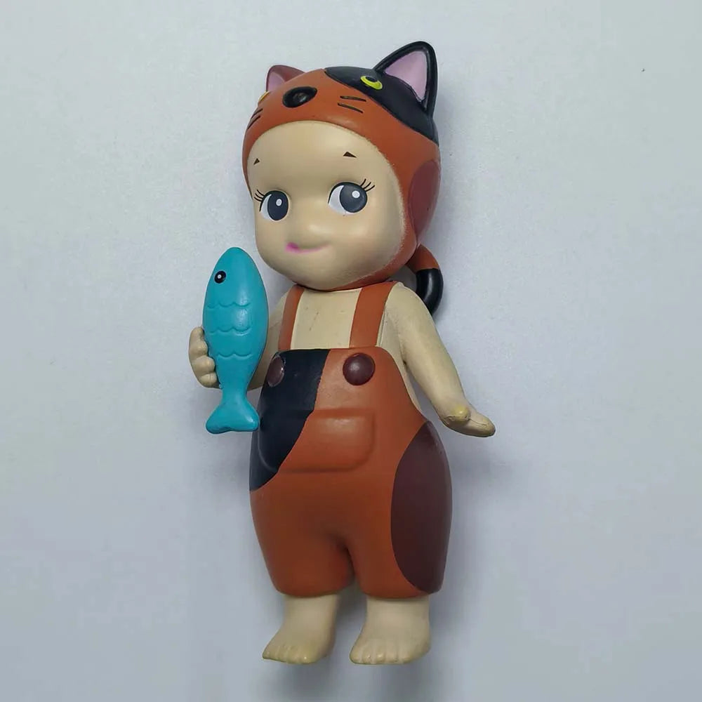 ソニーエンジェル ブラインドボックス キャットライフシリーズ ミニキャットアクションフィギュア おもちゃ 高品質オーナメント 人形 ファン 子供 クリスマスギフト