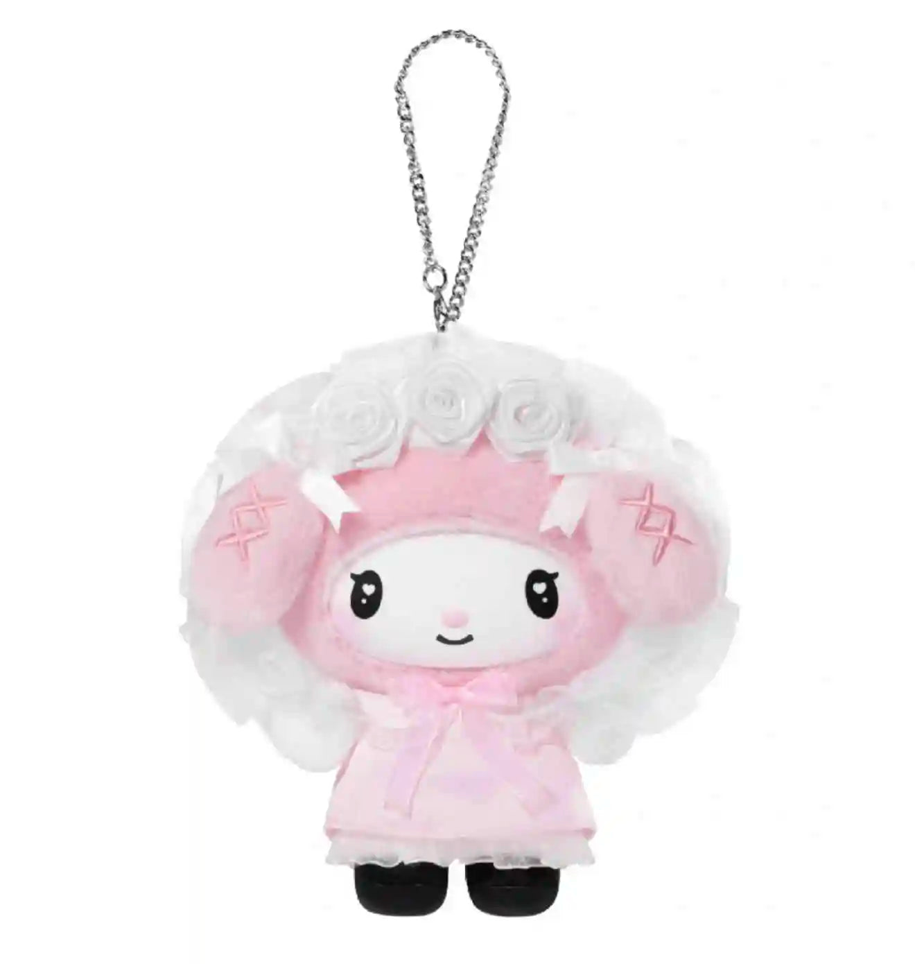Genuine Sanrio Kuromi & Melody Angel Garden Series Vinyl Plush Blind Box Kawaii Mystery Box Pendants Doll Decor Toys As Gifts