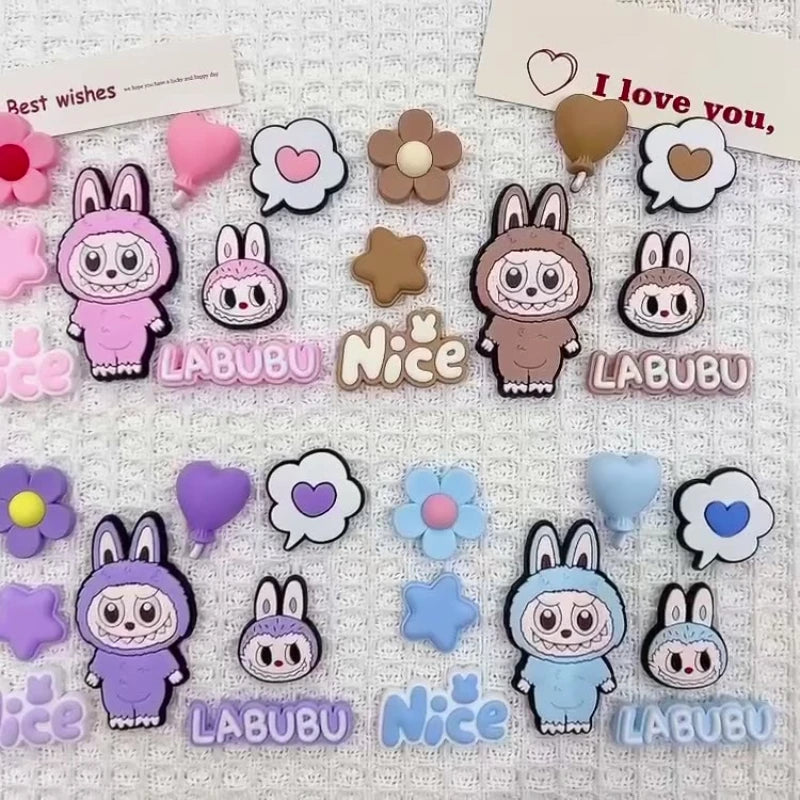 New Cartoon Ugly Monster Jibbitz Shoes Charms PVC Shoe Accessories For Clogs Sandals Decoration Waterproof For Party Gifts