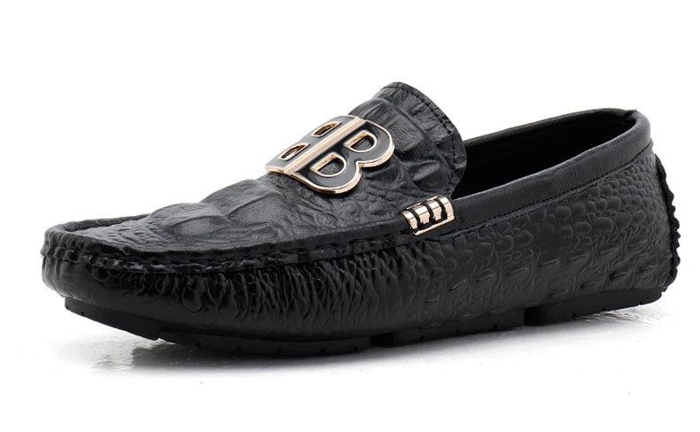 Loafers Men Men's Moccasins Slip-ons Casual Leather Luxury Shoes Designer Fashion Mocassin Homme Mocasines Hombre Autumn Loafer