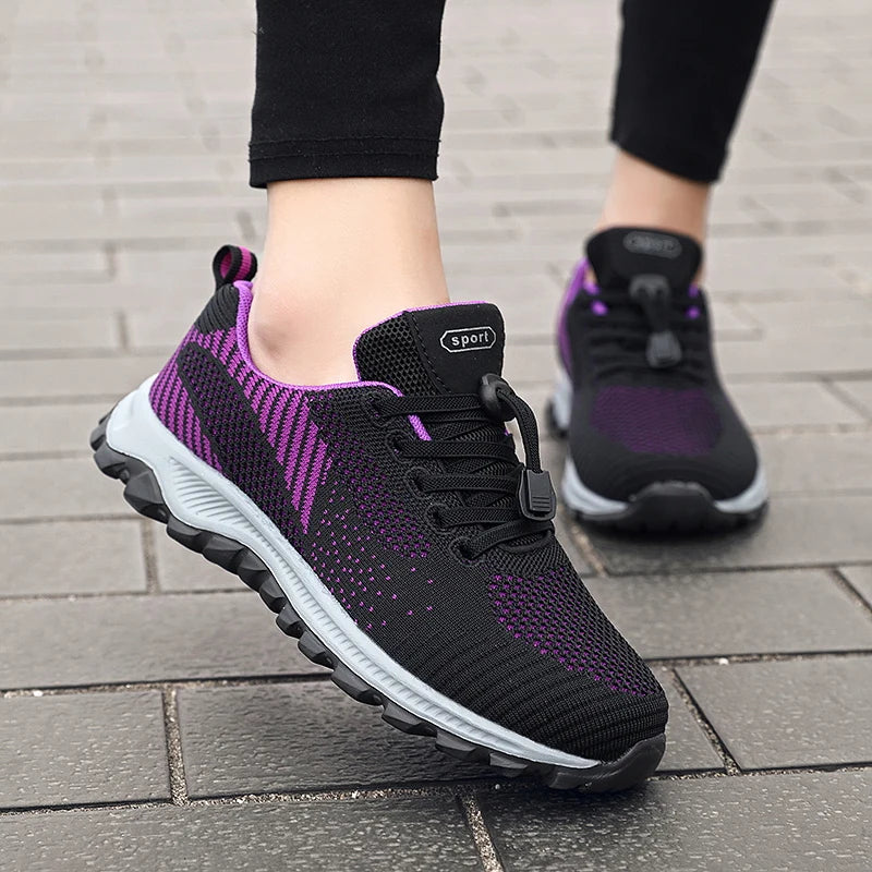 women shoes,sneakers for women,women's summer sneakers,White Breathable Non-slip Sports Casual Shoes,free shippiing shoes