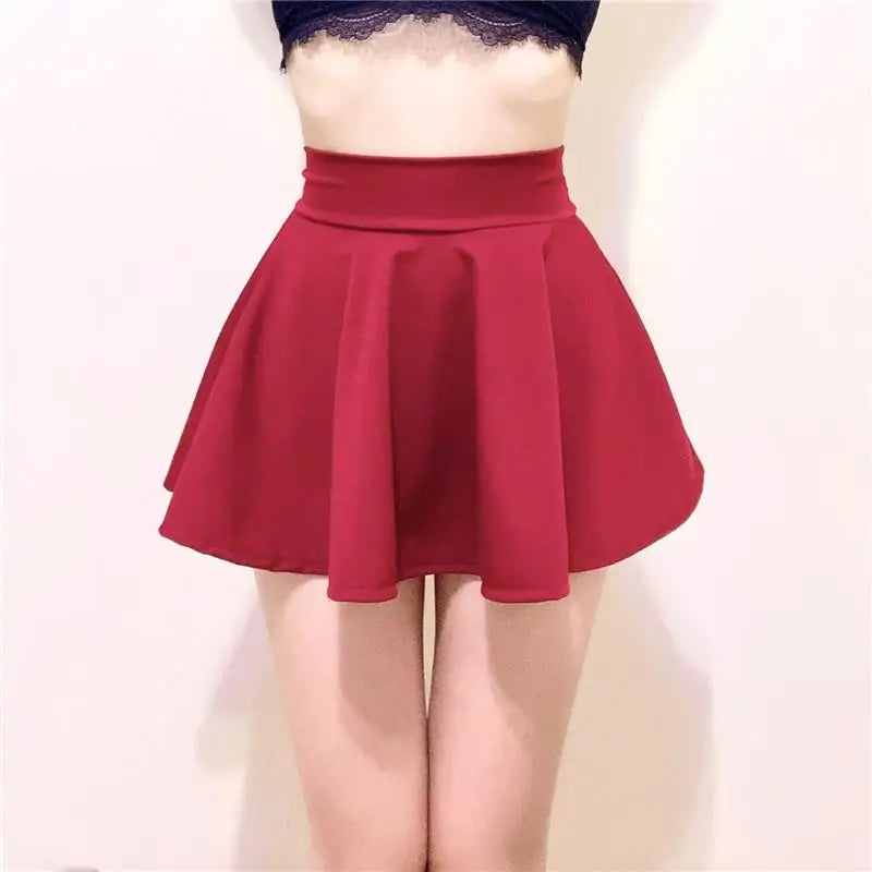 Fashion Sexy Mini Skirt Summer Women Skirts High Waist Pleated Skirt For Girl Korean Tennis Skirts Sexy Lady All-match Clothing