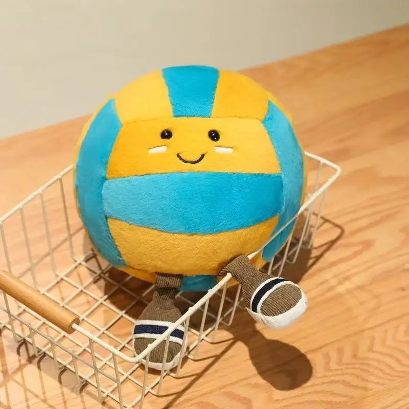 Jellycat バレーボール人形ぬいぐるみハンドメイド人形漫画アニメかわいい枕クッションホーム子供の誕生日プレゼント人形