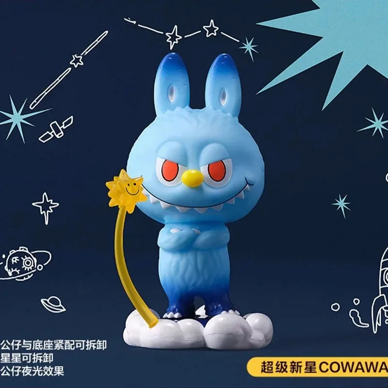 POP MART THE MONSTERS Constellation Series Labubu Zimomo Blind Box Surprise Box Original Action Figure Cartoon Model Mystery Box