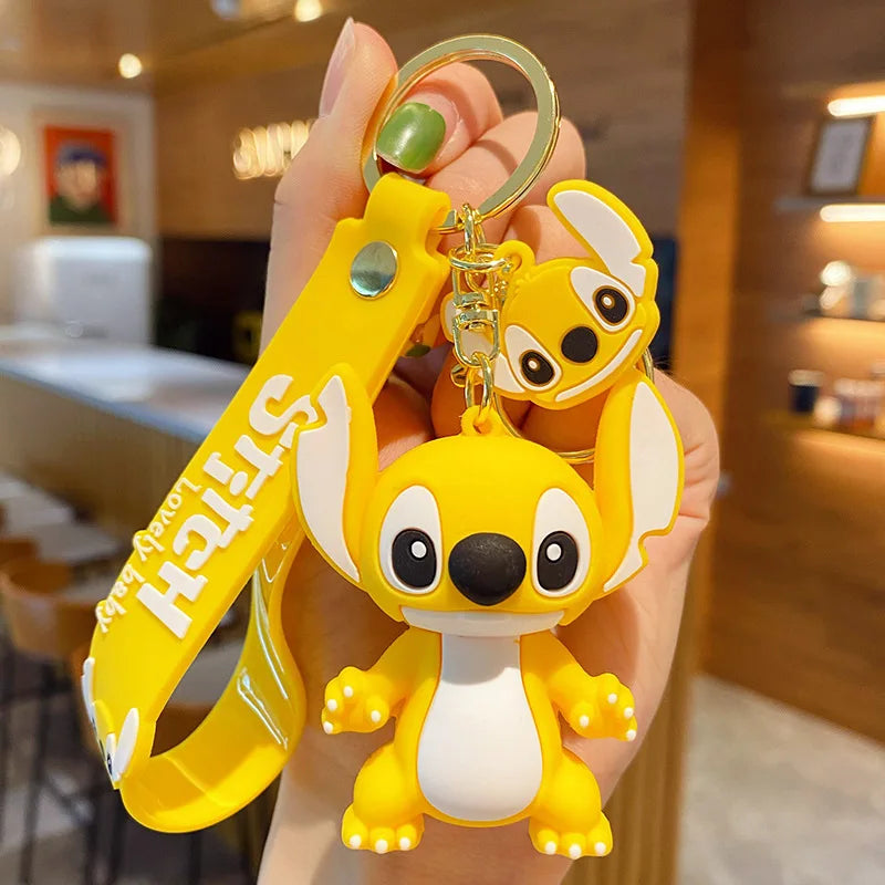 New Kawaii Anime Disney Keychain Toy Story Personalized Variety of Cartoon Doll Keyring Key Chain Car Pendant Kids Toys Gifts