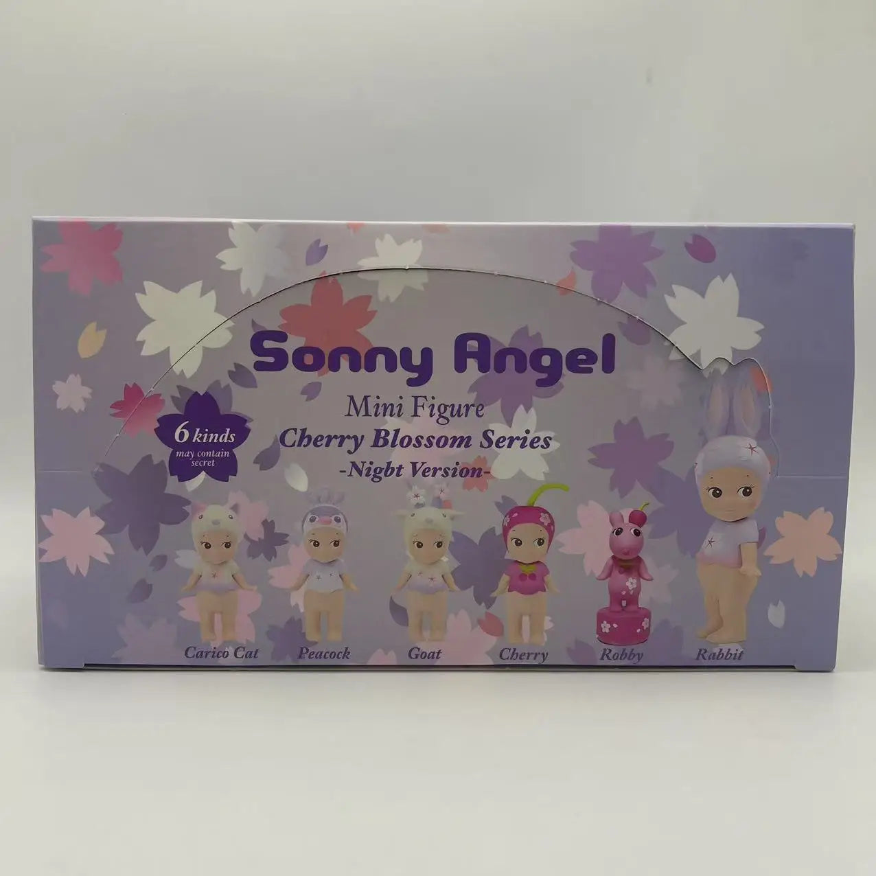 ソニーエンジェル ブラインドボックス ミニフィギュア 桜シリーズ 夜バージョン ウサギ サプライズ Tideplay ファン向けおもちゃ キュアドール ラッキーギフト