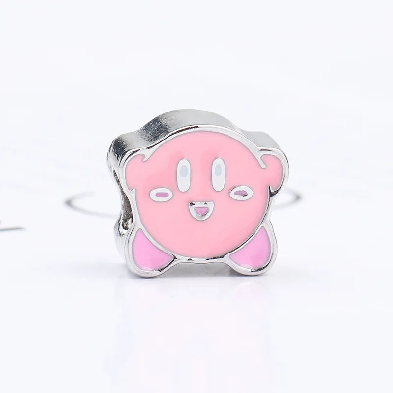 Sanrio Hello Kitty Melody Charming Cartoon Dripping Oil Beads Fit Original Pandora Bracelets Colorful DIY Jewelry Accessories