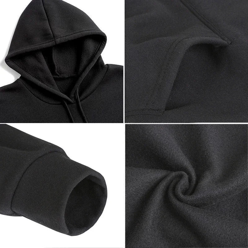 Customized Printing Men's and Women's Hoodies, Loose Casual Clothing, Fashionable Long Sleeved Hooded Pullover, 2025