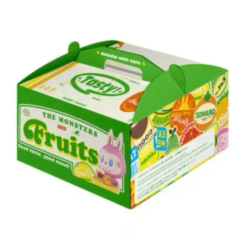 Pop Mart Labubu The Monsters Fruit Series Blind Box Guess Bag Mystery Box Toys Doll Cute Anime Figure Desktop Ornaments Gift